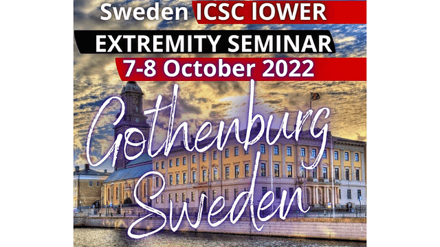 Sweden ICSC Lower Extremity Seminar 7-8 October 2022